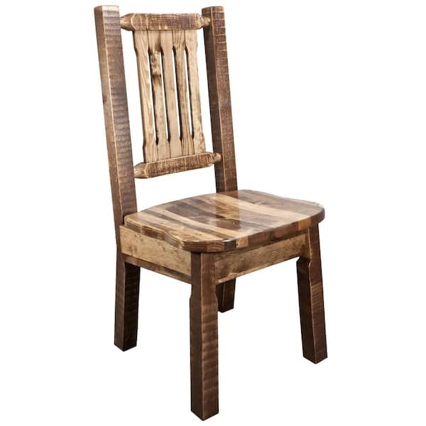 MONTANA WOODWORKS Homestead Collection Early American Dining Side Chair