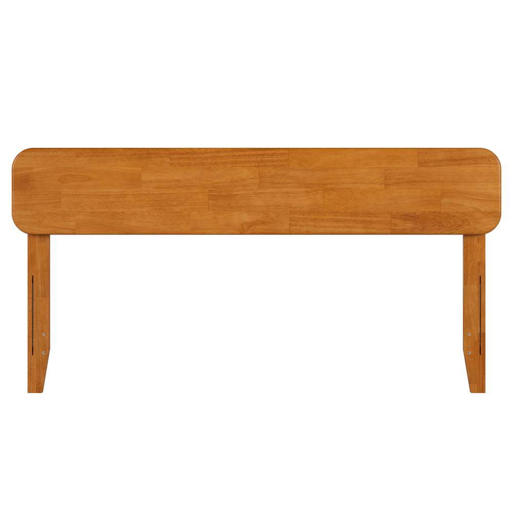 Florence Queen Light Toffee Solid Wood Adjustable Headboard