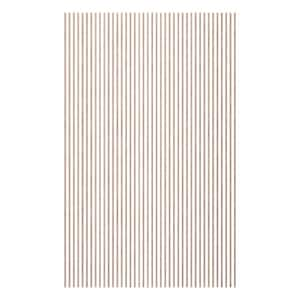 Heritage Premier Traditional 94.5 in. H x 0.5 in. W Slatwall Panels in Red Oak 40-Pack