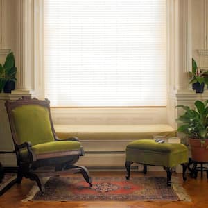 Rice Paper Cordless Window Shade Blinds - White - 24" Wide