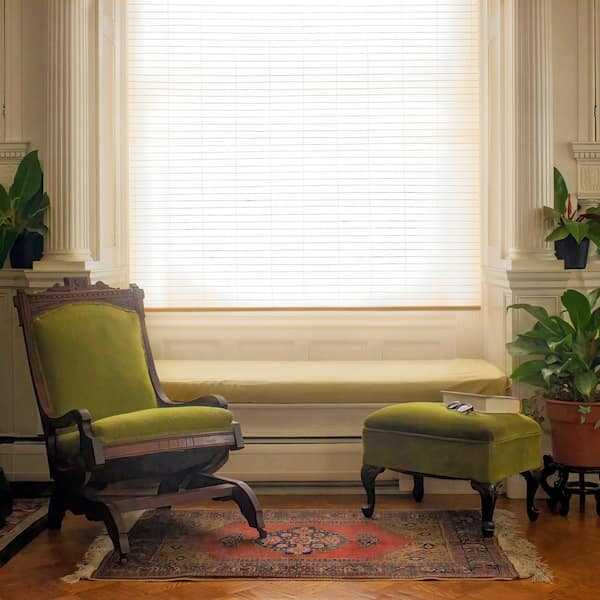 Rice Paper Cordless Window Shade Blinds - White - 36" Wide
