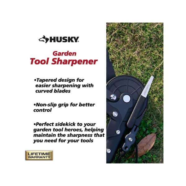 Husky Garden Tool Sharpener Husky-17 The Home Depot
