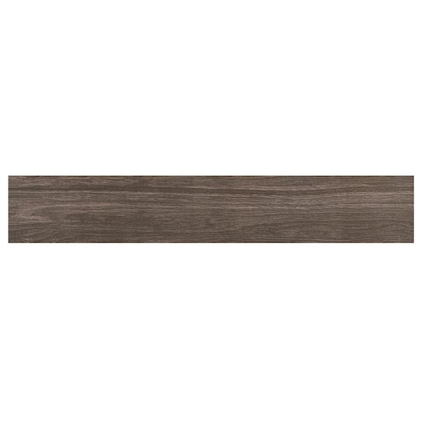 Daltile Kenwood Smoke 6 in. x 36 in. Glazed Porcelain Floor and Wall Tile (13.05 sq. ft./case)