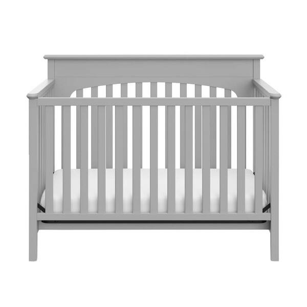 pebble gray crib