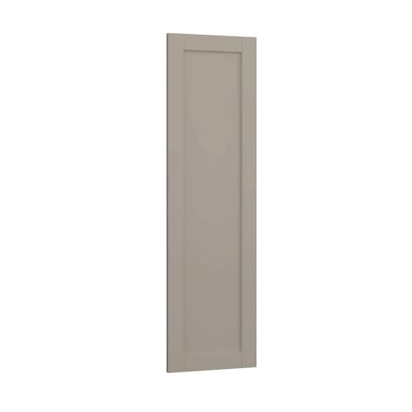 Courtland 11.65 in. W x 41.25 in. H Kitchen Cabinet End Panel in Sterling Gray