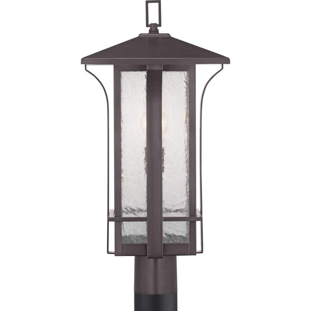 Progress Lighting-Cullman - One Light Outdoor Post Lantern Antique