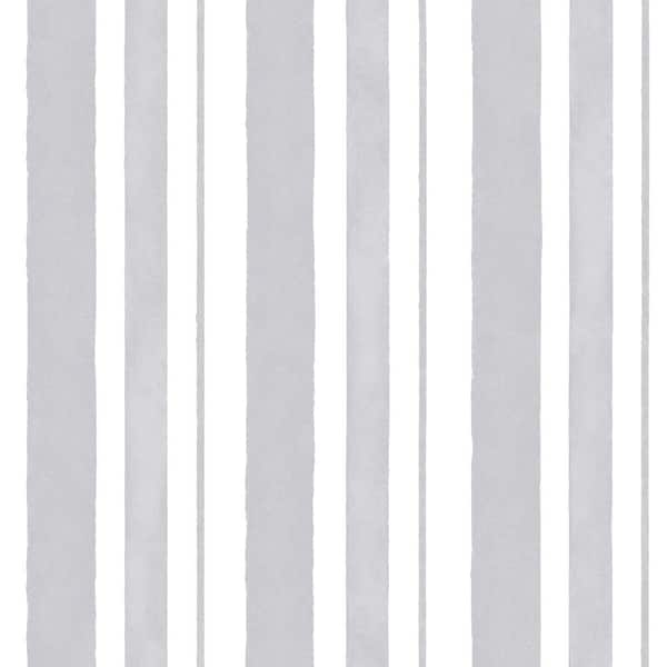 Graham & Brown Rachel Ashwell Watercolor Stripe Grey Wallpaper