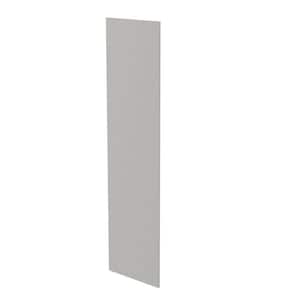 Newport 0.75 in. W x 30 in. D x 96 in. H in Pearl Gray Painted Refrigerator End Panel