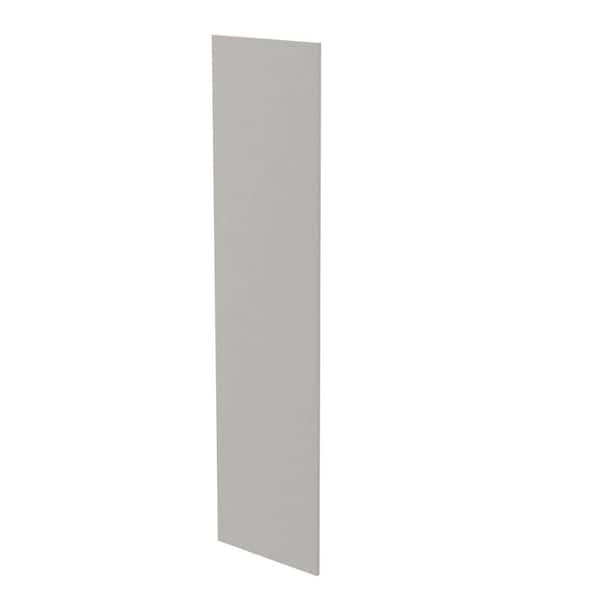 Washington 0.75 in. W x 24 in. D x 96 in. H in Veiled Gray Thermofoil Refrigerator End Panel