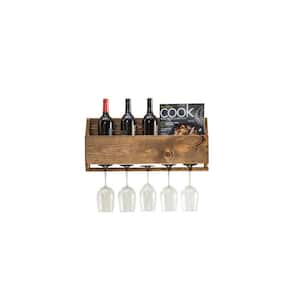 Le Luxe Wine Rack, Walnut
