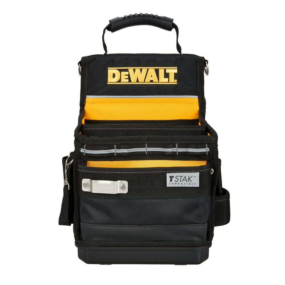 DEWALT TSTAK Tool Bag, 16-inch Durable Tote with Tool Organizer and Hard  Bottom (DWST17623)