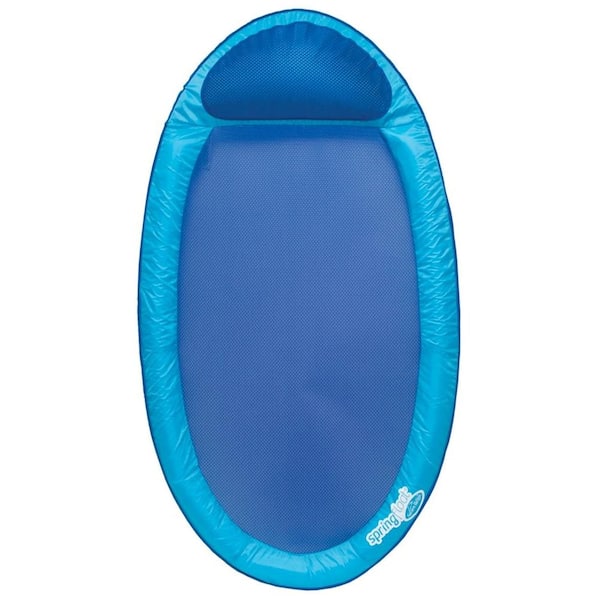 Swim Ways Blue Spring Float Cyan Floating Lounge