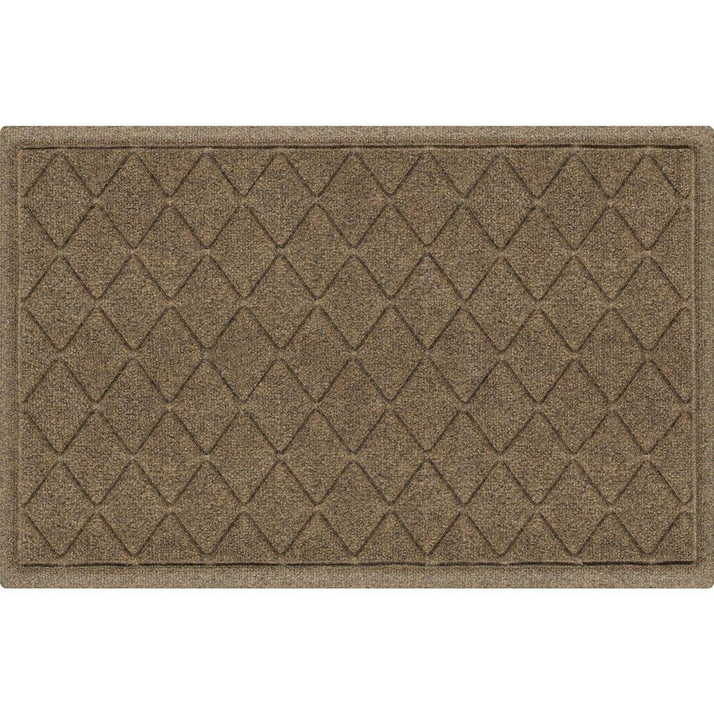 Waterhog Argyle Camel 23 in. x 35 in. PET Polyester Indoor Outdoor Door Mat price history on PriceWatchPro