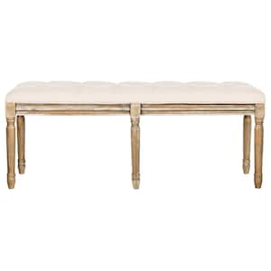 Rocha Beige/Rustic Oak Bench