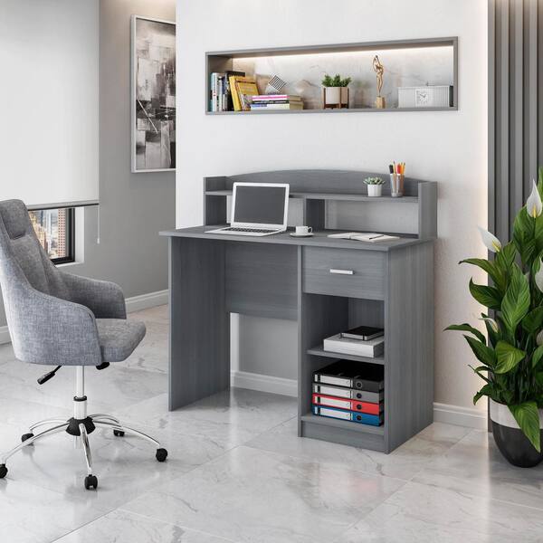 home depot gray desk