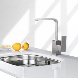 Foundations Single Handle Bar Faucet Deckplate Not Included in Brushed Nickel