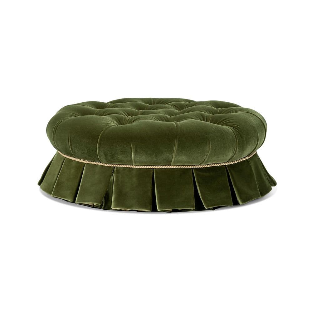 Modern Glam 24.5 in. Medium Olive Green Velvet Upholstered Sofa Dog Bed with Tufted Design price history on PriceWatchPro