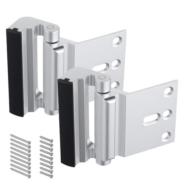 2 Pack Door Reinforcement Lock for Inward-Opening Doors, 3 in. Stop, 800 lbs. Force, Extra Home Security Wedge