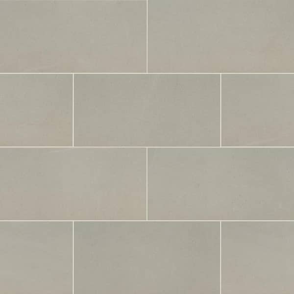 MSI Take Home Tile Sample-Bellevue Talc 4 in. x 4 in. Matte Porcelain Floor and Wall Tile