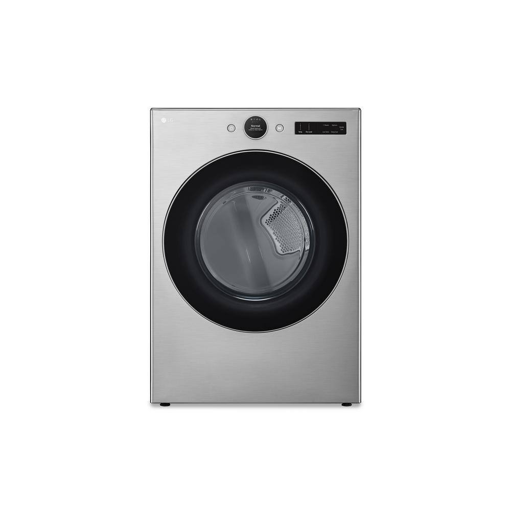 LG 7.4 cu. ft. Vented Stackable SMART Electric Dryer in Graphite Steel