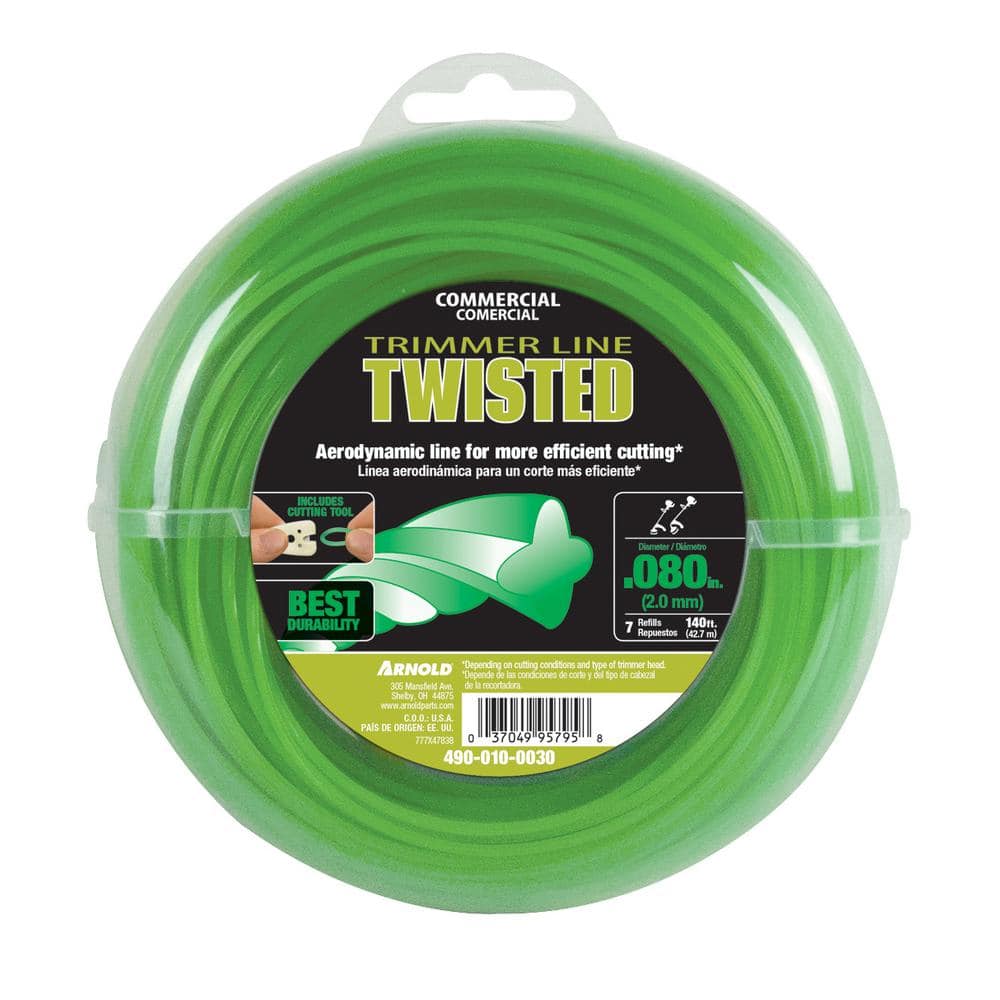 Commercial Maxi-Edge 140 ft. 0.080 in. Universal Twisted Trimmer Line with 