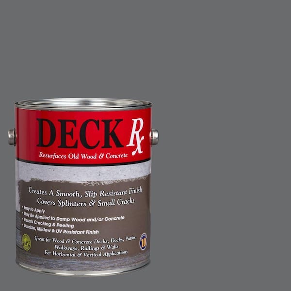 Unbranded Deck Rx 1 gal. Gray Wood and Concrete Exterior Resurfacer