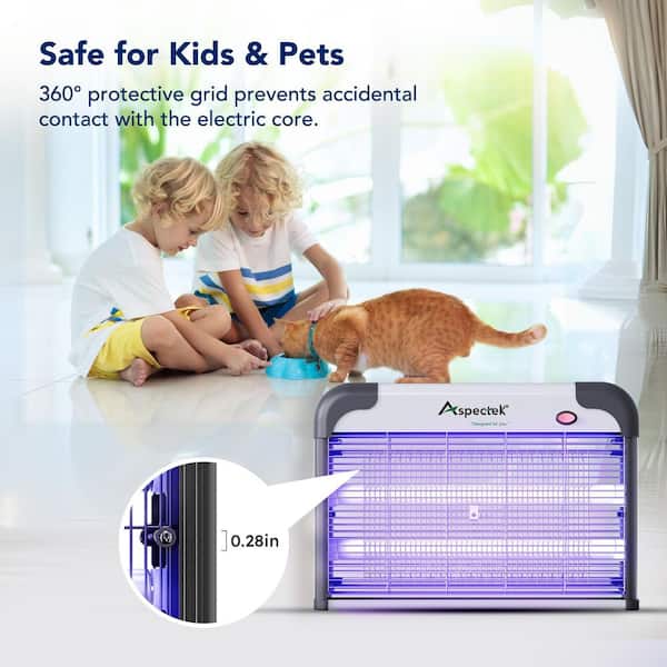 Aspectek 20-Watt Bug Zapper and Electric Repellent Indoor Insect