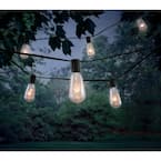 Hampton Bay Outdoor/Indoor 7 ft. 10-Light Battery Powered Paper Lantern  Mini Multi-Color Bulb LED String Light (2-Pack) NXT-2335SL(2pk) - The Home  Depot