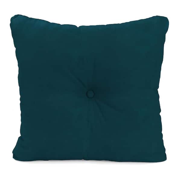 24 in. W x 23.5 in. H x 7 in. T Square Tufted Outdoor Chair Back Cushion