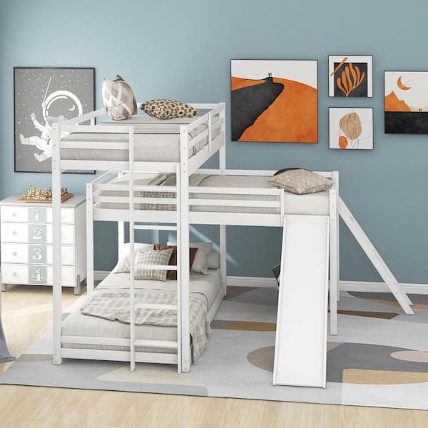 low l shaped bunk beds