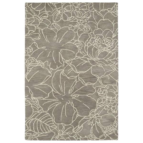 Kaleen Melange Taupe 3 ft. x 5 ft. Area Rug