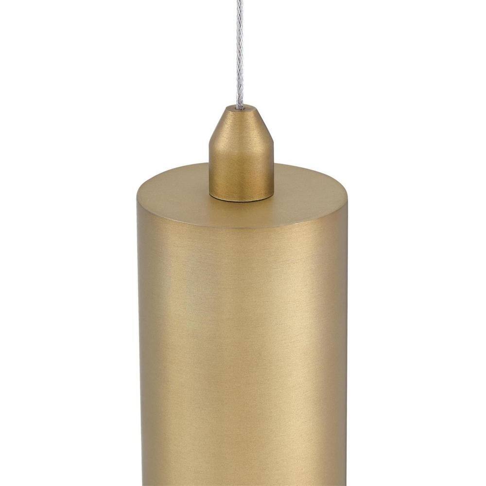 Rayman 5'' Brushed Brass LED Mini Pendant Light