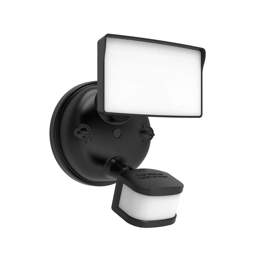 Next Gen 180° Black Motion Sensing Wired Outdoor 1-Head LED Security Flood Light 1500 Lumens with 5CCT price history on PriceWatchPro