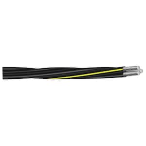 500 ft. 2/0-2/0-1 Black Stranded AL Converse URD Cable