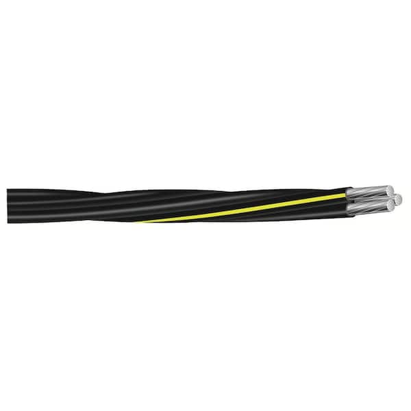 Southwire 500 ft. 2/0-2/0-1 Black Stranded AL Converse URD Cable