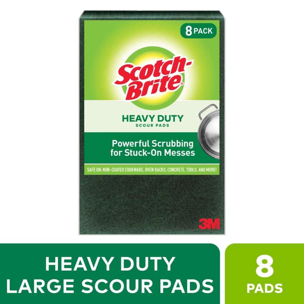 UPC 051131969025 product image for Commercial Size Heavy-Duty Scour Pad (8-Pack) | upcitemdb.com