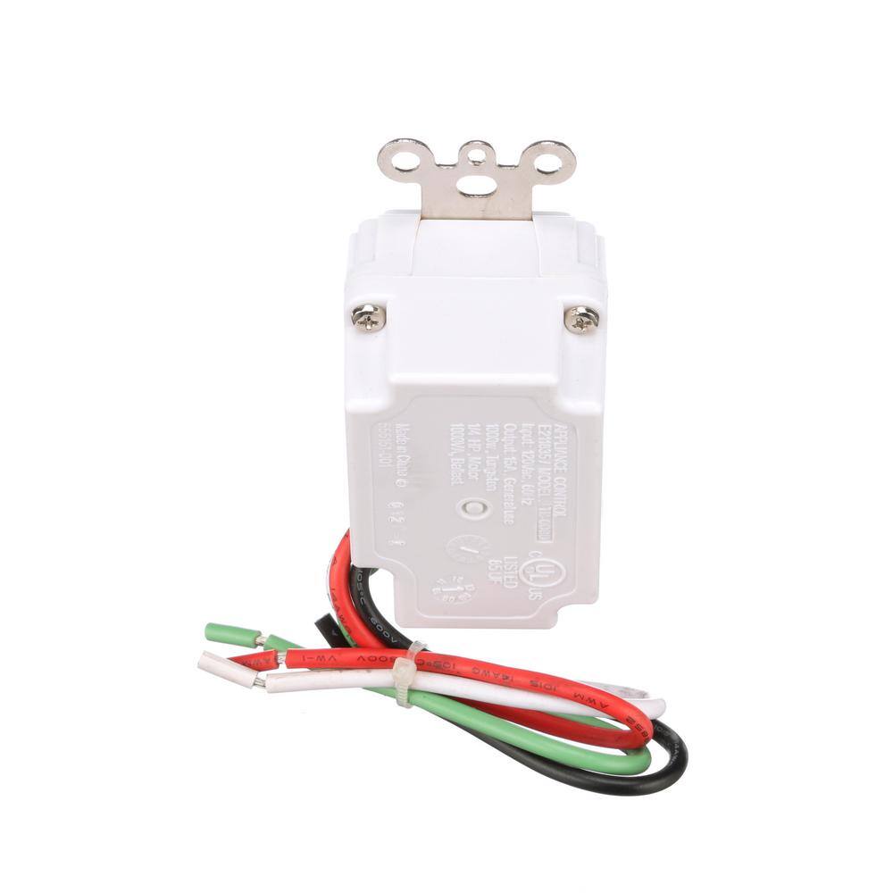 White 12-Hour In-Wall Digital Countdown Timer