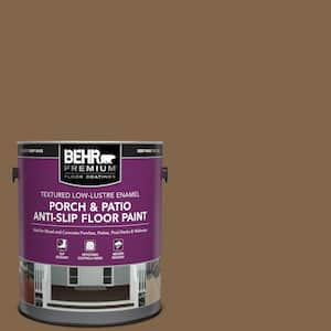 1 gal. #SC-109 Wrangler Brown Textured Low-Lustre Enamel Interior/Exterior Porch and Patio Anti-Slip Floor Paint