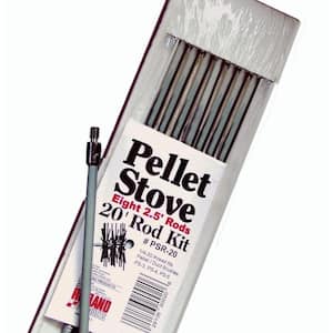 20 ft. Pellet Stove Brush Extension Rod Kit