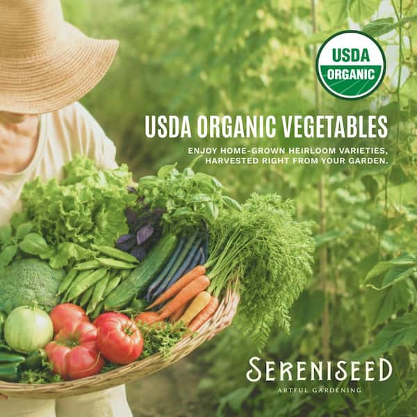 Reviews for Sereniseed Certified Organic Vegetable Seeds (40-Pack