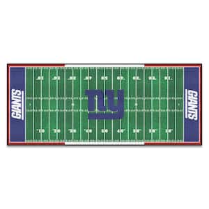 New York Giants 3 ft. x 6 ft. Football Field Runner Rug