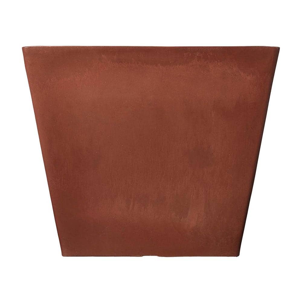 Terra Cotta 12" Recycled Composite Square Planter