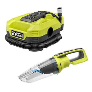 ONE+ 18V Cordless Dual Function Inflator/Deflator with Wet/Dry Hand Vacuum (Tools Only)