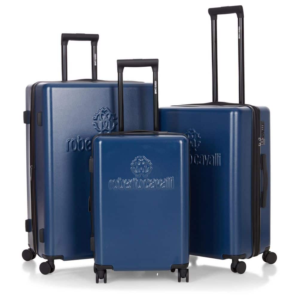 ROBERTO CAVALLI／RIZZOLI J&V TEXTILES Roberto Cavalli Luxury 3-Piece Navy Expandable