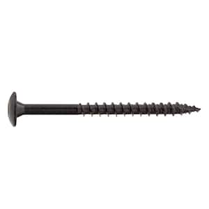 #10 x 2-1/2 in. Black 6-Lobe Torx Drive Exterior Wafer Head Multi-Material Screw 1 lbs. -Box (68-Piece )