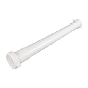 1-1/2 in. x 16 in. Polypropylene Double End Extension Tube for Tubular Drain Applications