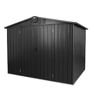 8.2 ft. W x 6.2 ft. D Metal Shed with Lockable Doors and Air Vents (51 sq. ft.)