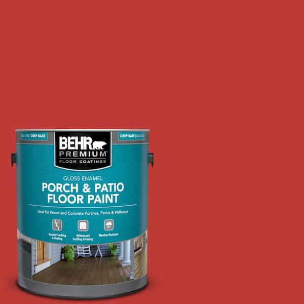 BEHR PREMIUM 1 gal. #P150-7 Flirt Alert Gloss Enamel Interior/Exterior Porch and Patio Floor Paint
