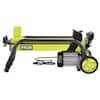 RYOBI 5-Ton 15 Amp Horizontal Electric Log Splitter RYAC490 - The Home Depot