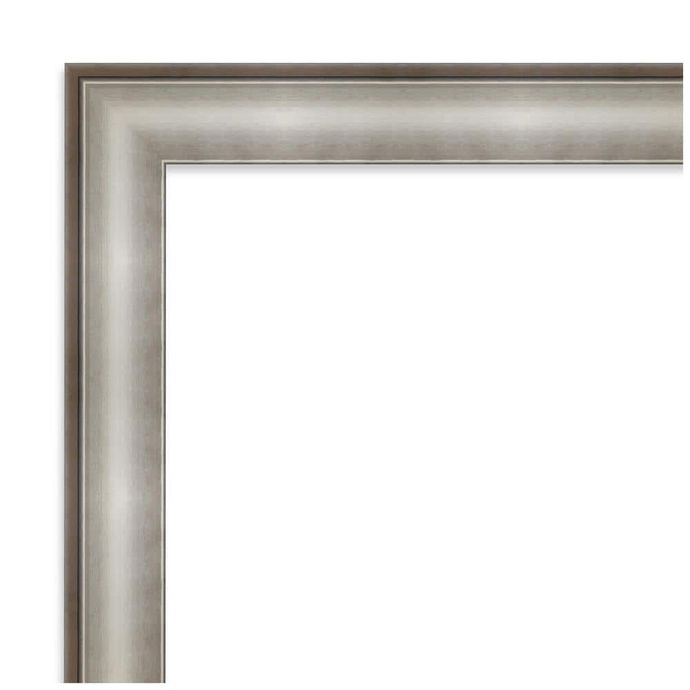 Imperial Silver Rectangular Beveled Wall Mirror 41" x 29"